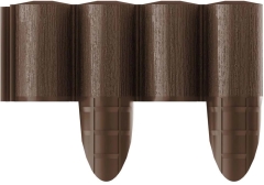 Palisada ECO brązowa - 9,5cm, dł. 2,4 m