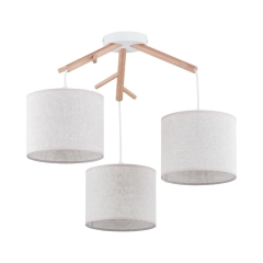 TK LIGHTING Lampa ALBERO LEN 3xE27 15W