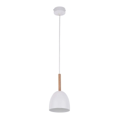 TK Lighting Lampa wisząca NORD WHITE 1xE27 15W