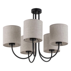 TK Lighting Lampa Torens nature 5xE27 15W