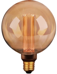 Żarówka LED DECO Vintage G125 Amber 4W 200lm E27 1800K
