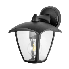 Kinkiet ogrodowy dolny IGMA 1xE27 12W czarny