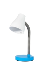 Volteno Lampka biurkowa E27 15W niebieska wys. 23,5 cm