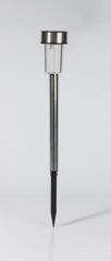 Volteno Lampka solarna Spike inox LED