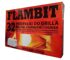 Podpałka biała w kostkach 32 szt.