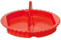 Elektro-Plast Zaślepka do puszki 60 mm czerwona