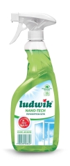 Ludwik Płyn do mycia szyb i glazury nano-tech 600 ml green apple