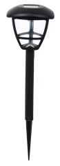 Jumi Lampa solarna 1 LED czarna 0,06W 3000K