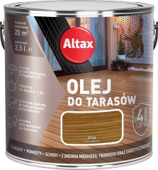 Altax Olej do tarasów brąz 2,5 l ml