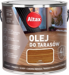 Altax Olej do tarasów cedr 2,5 l ml
