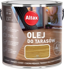 Altax Olej do tarasów dąb 2,5 l ml