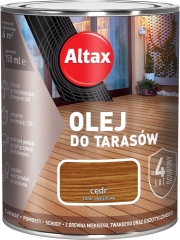 Altax Olej do tarasów cedr 750 ml