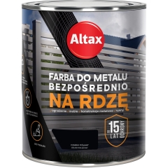 Atlax Farba do metalu czarny półmat 750 ml