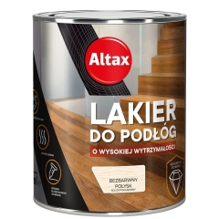 Altax Lakier do podłóg bezbarwny połysk 0,75L
