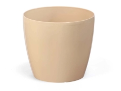 Osłonka plastikowa Magnolia cappuccino - śr. 30 cm