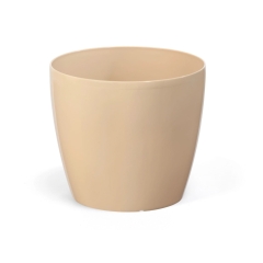 Osłonka plastikowa Magnolia cappuccino - śr. 12 cm