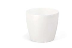 Osłonka plastikowa Magnolia biała - śr. 18 cm