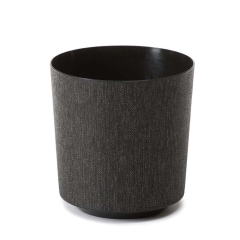 Donica Gama textil czarna - śr. 19 cm