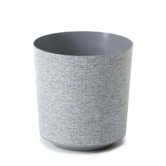 Donica Gama textil szara - śr. 19 cm