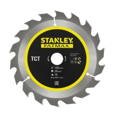 Stanley FatMax Tarcza pilarska TCT/HM 160x20 / 18 zębów