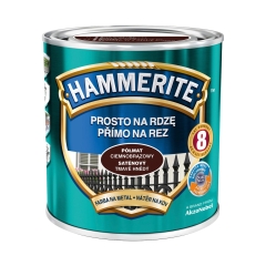 Hammerite Emalia antykorozyjna ciemnobrązowa półmat 700 ml