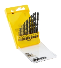 Dewalt Wiertła do metalu HSS-R 13 szt.