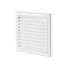 Vents Osłona z siatką 154 mm x 154 mm biała
