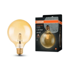 Osram Żarówka LED Vintage Globe 4W 410lm 2400K E27