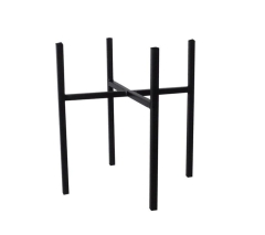 Stojak do doniczek metal czarny