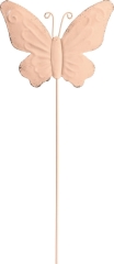 Motylek metal na piku wys. 30cm