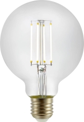 Euromate Żarówka LED G95 806lm 2700K 7W E27