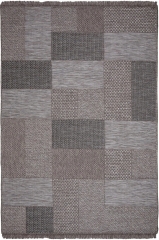 Dywan Sonic Blok beż/szary 60 x 100 cm