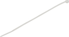 LUX Opaski do kabli białe 2,5 x 120 mm, 100 szt.