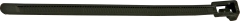 LUX Opaski do kabli 4,8 x 368 mm białe 25 szt.