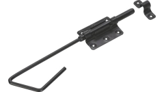 Zasuwka bolcowa 218x80x58 mm z długim prętem czarna