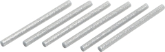 LUX Klej termotopliwy srebrny 7 x 100 mm - 12 szt