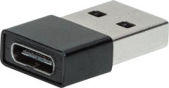 LUX Adapter USB-C do USB-A czarny