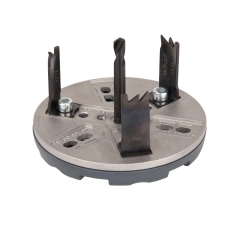 Wolfcraft Otwornica regulowana 35 - 76 mm