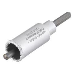 Wolfcraft Otwornica z nasypem z węglików spiekanych 33 mm