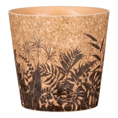 Osłonka Cork Jungle brązowa - 16 cm