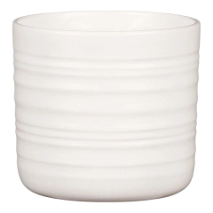 Osłonka Soft wool biała - śr. 14 cm