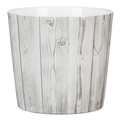 Osłonka White Timber - śr. 11 cm