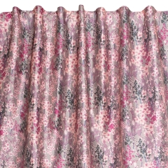 Zasłona LILING na szelkach 140 x 280 cm różowa