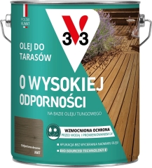 V33 Olej do tarasów drewno odymione 4,5L