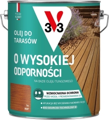 V33 Olej do tarasów tek 4,5L