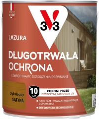 V33 Lazura długotrwała ochrona dąb złocisty 2,5L