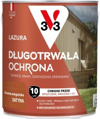 V33 Lazura długotrwała ochrona sosna oregońska 2,5L