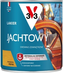 V33 Lakier jachtowy bursztynowy 0,75l
