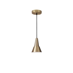 Lampa wisząca Mazugi mosiądz E27 Inspire OUTLET