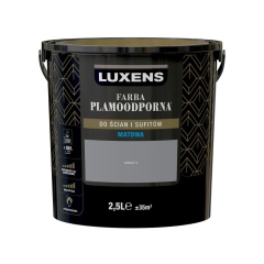 Farba wewnętrzna PLAMOODPORNA 2.5 l Granit 3 LUXENS